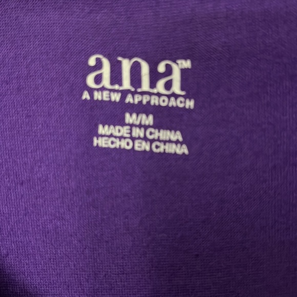 Ana a New Approach Purple Tunic top with Chain embellishment M - Picture 6 of 13